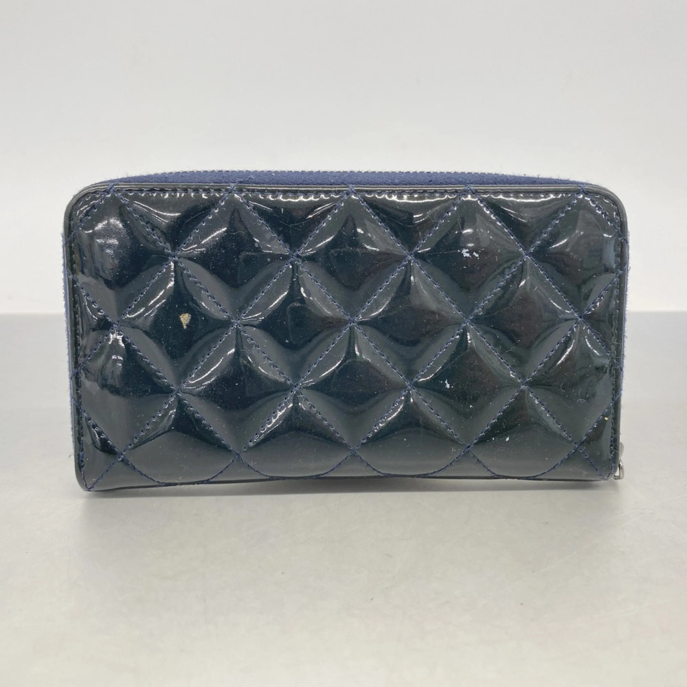 CHANEL Authentic Blue Leather Wallet - Picture 11 of 12